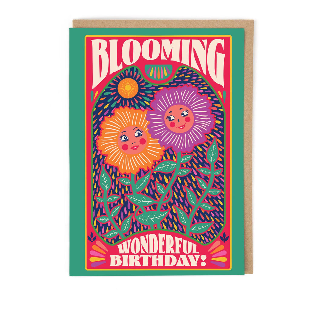 Blooming Wonderful Birthday Card.
