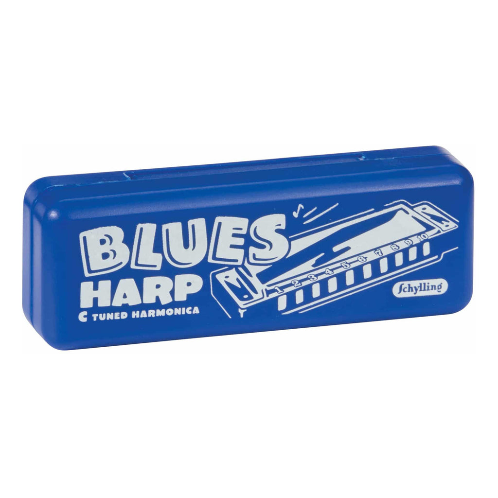 Blues Harmonica packaging.