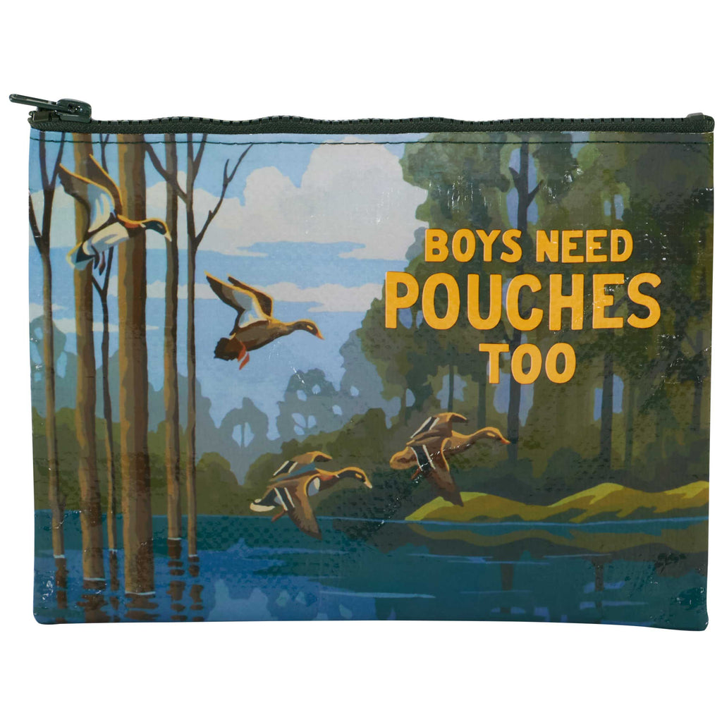 Boys Need Pouches Zipper Pouch.