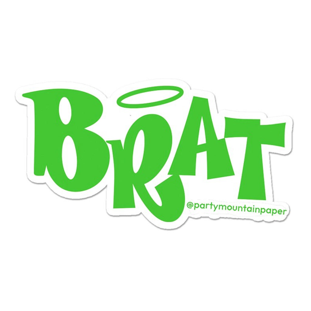 Brat Sticker.