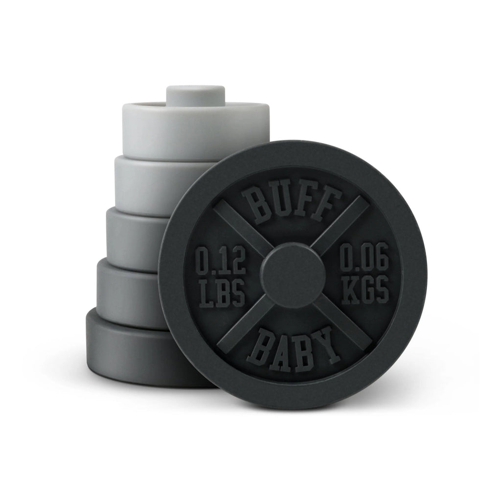 Buff Baby Weight Plate Stacker.