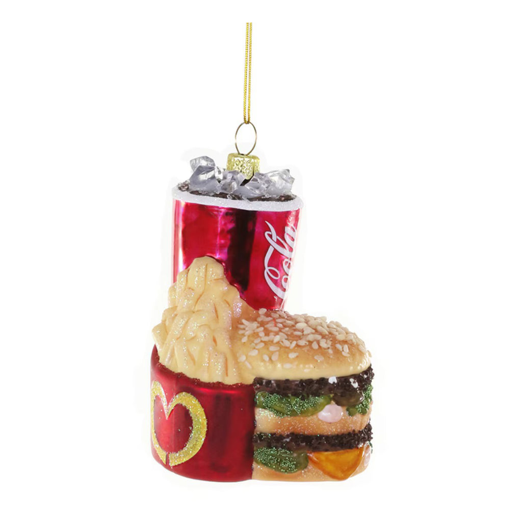 Burger & Fries Ornament.