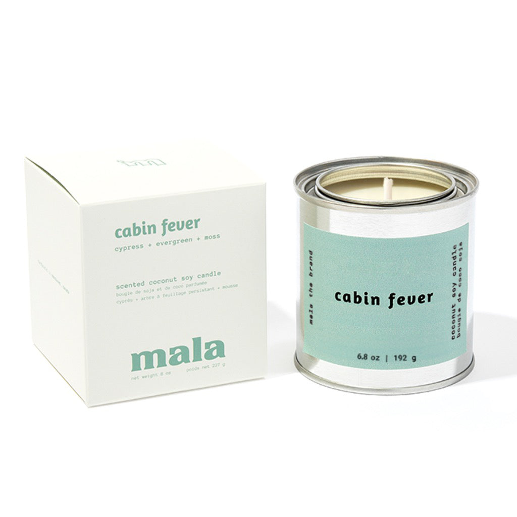 Cabin Fever Candle.