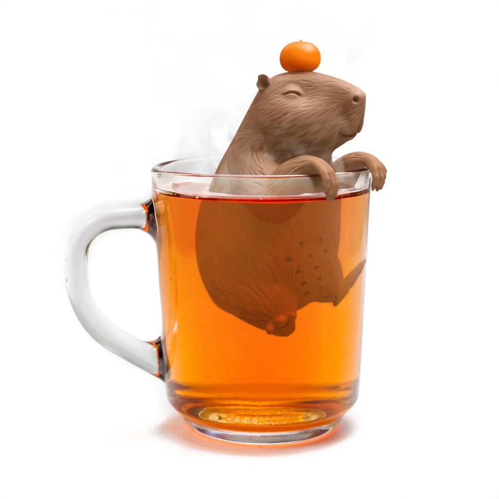 Cabybarahhh Tea Infuser in cup.