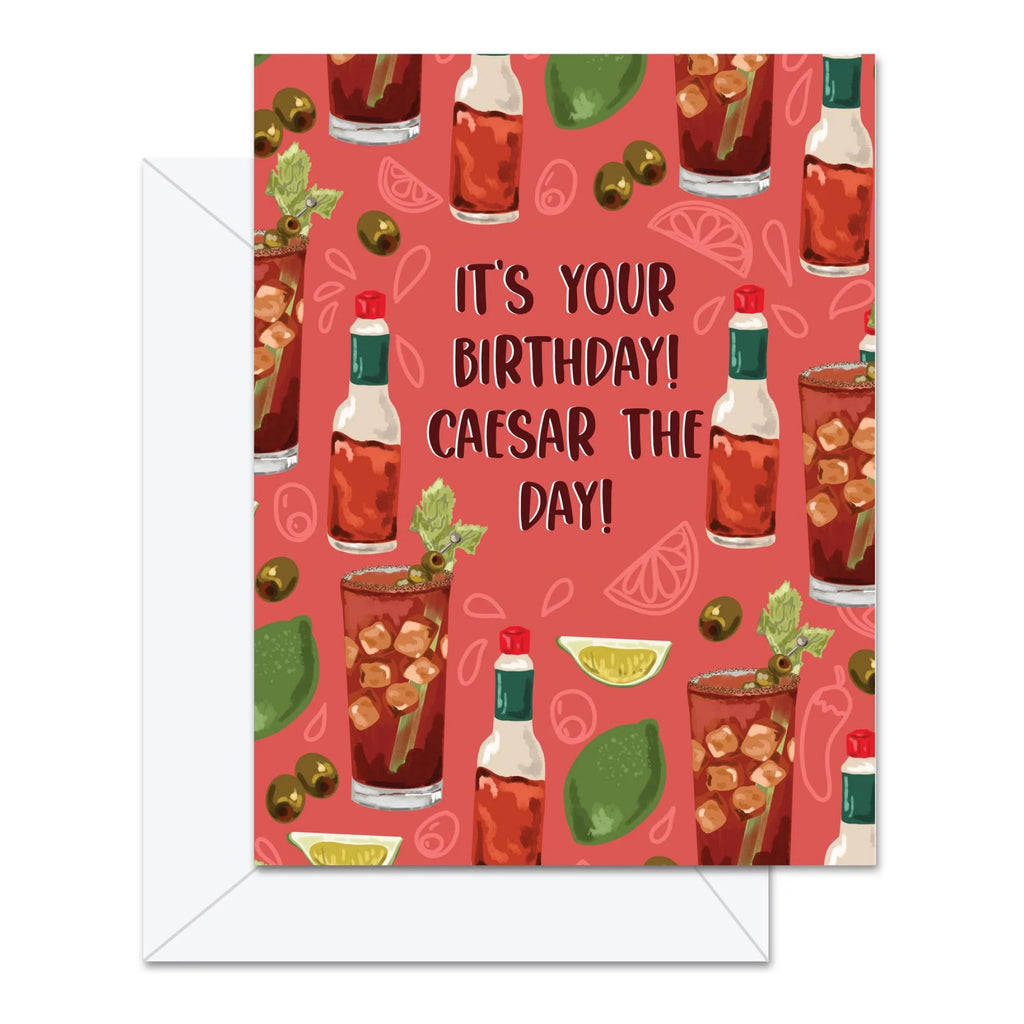 Caesar The Day Birthday Card.