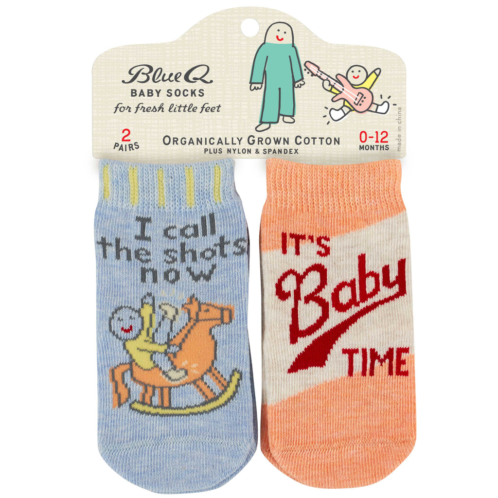 Call Shots/Baby Time Baby Socks.