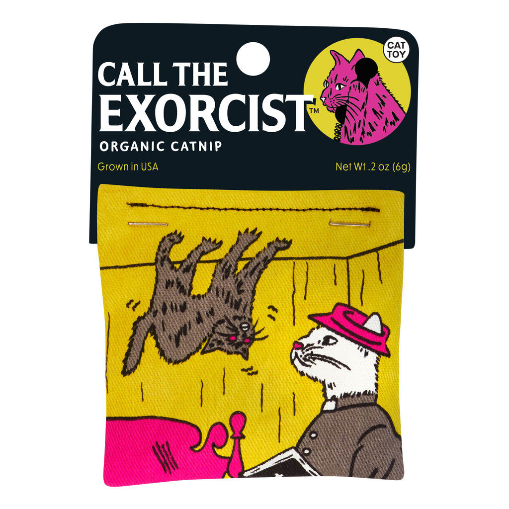 Call The Exorcist Catnip Toy.