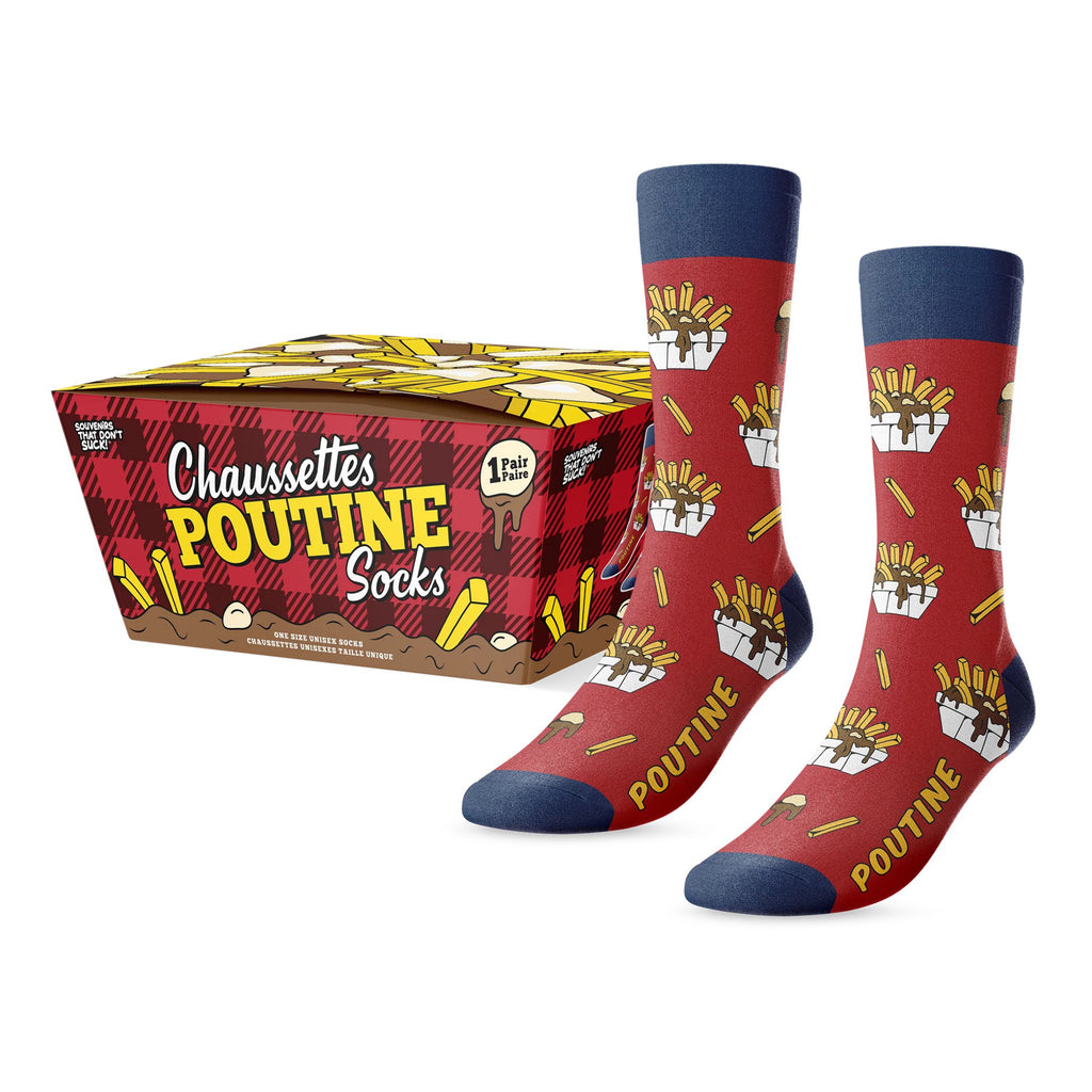 Canadian Poutine Socks.