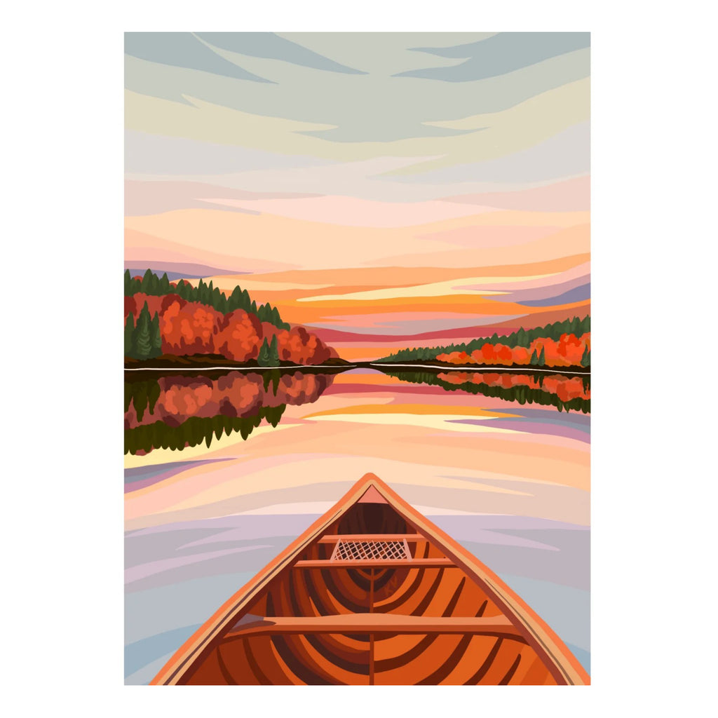 Canoeing at Dawn Puzzle.
