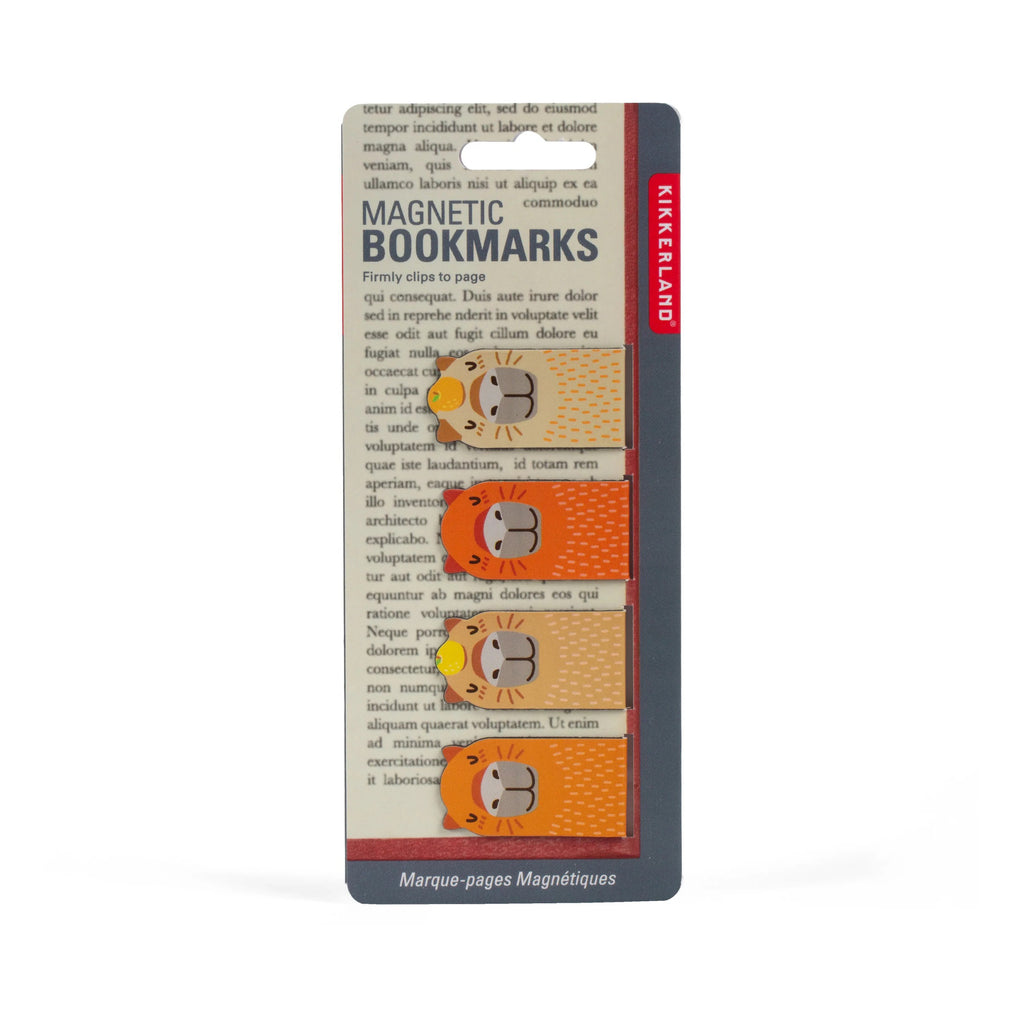 Capybara Magnetic Bookmarks packaging.