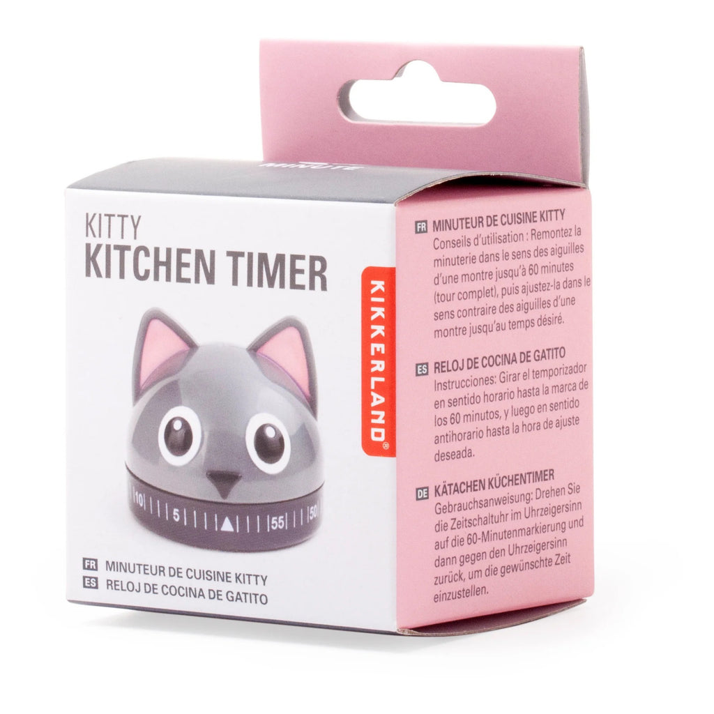 Cat Kitchen Timer packaging.