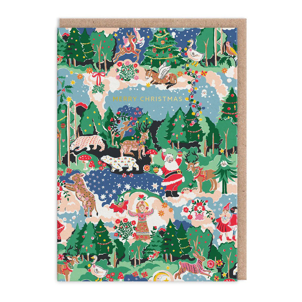 Cath Kidston Christmas Legends Christmas Card Pack - design 2.