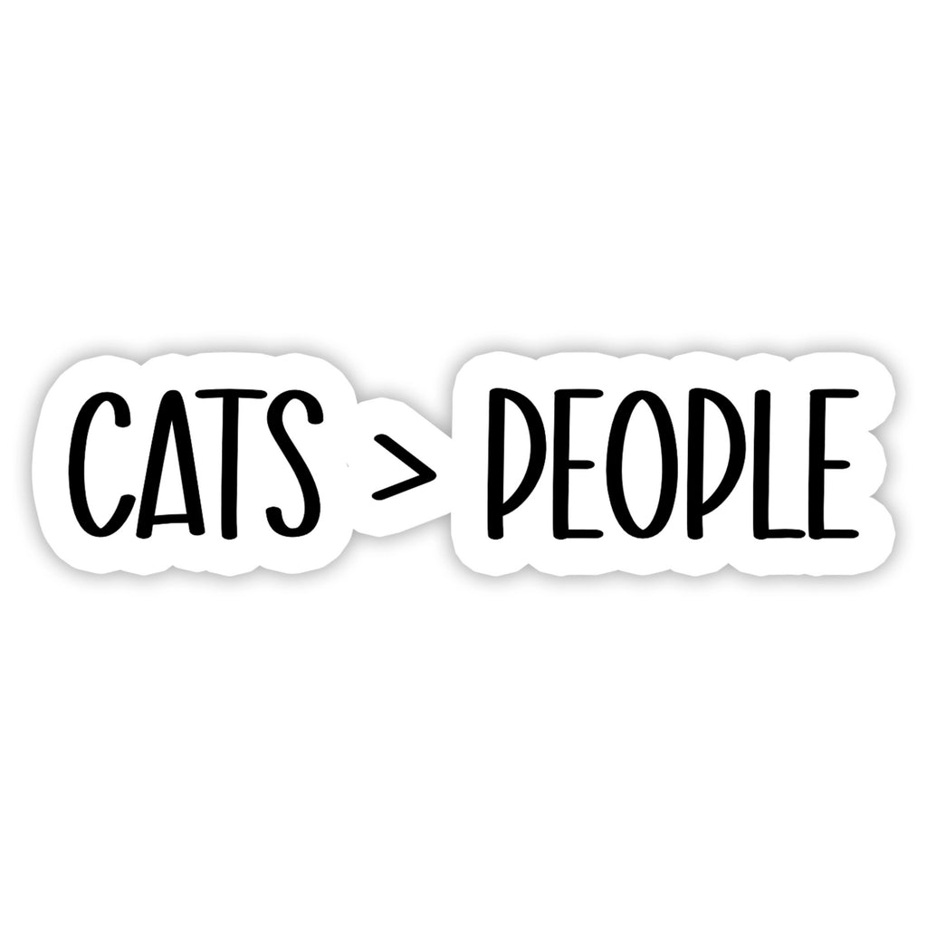 Cats > People Sticker.