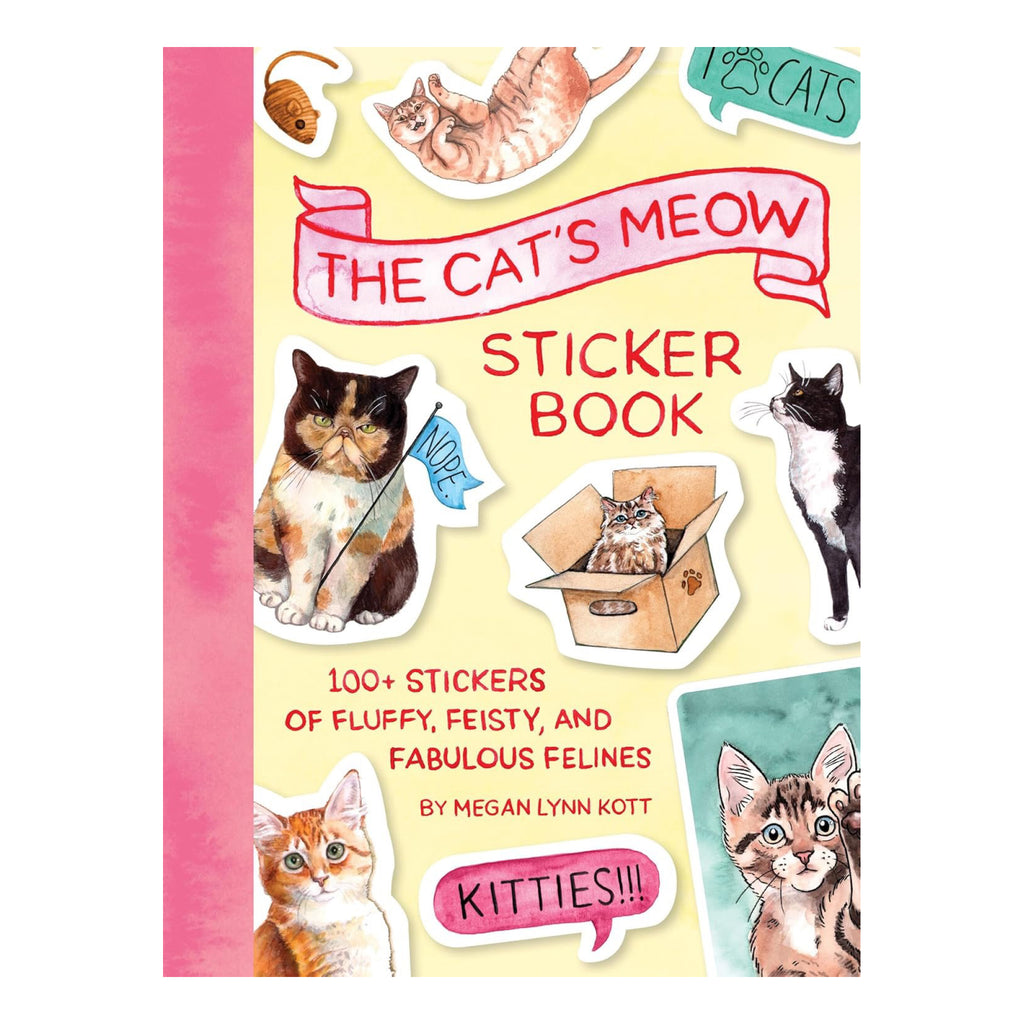 Cat's Meow Sticker Book.