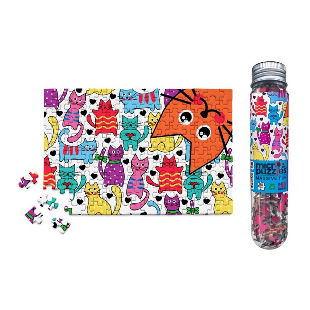 Cats Mini Jigsaw Puzzle packaging.