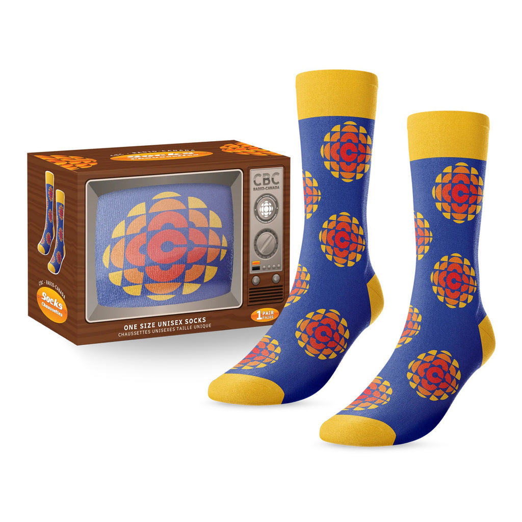 CBC Retro Logo TV Socks.