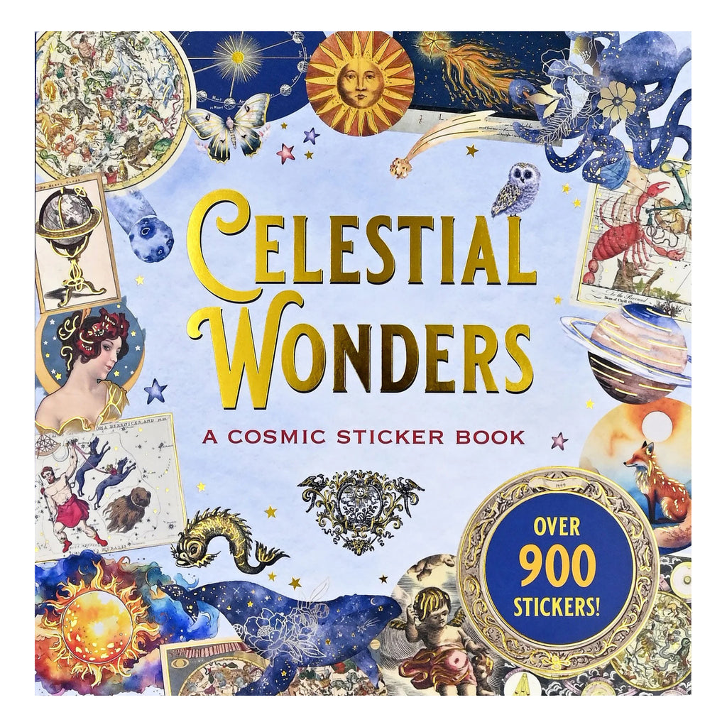 Celestial Wonders Sticker Book.