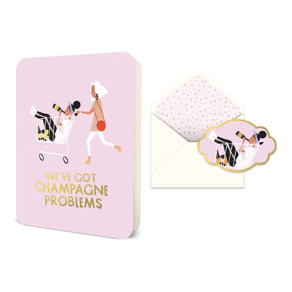 Champagne Problems Card.