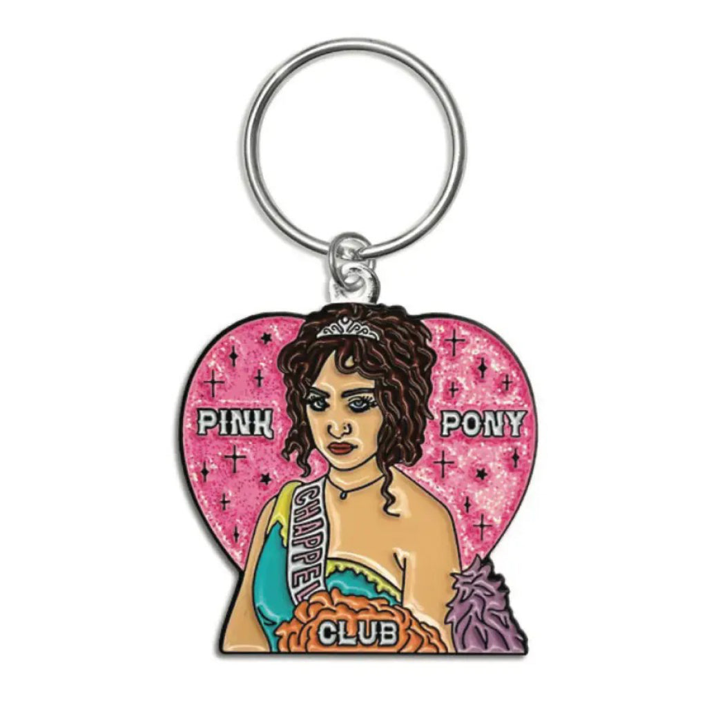 Chappell Pink Pony Club Keychain.