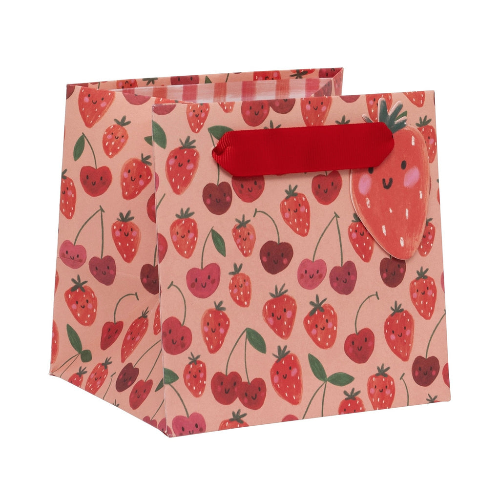 Cherry & Strawberry Small Gift Bag.