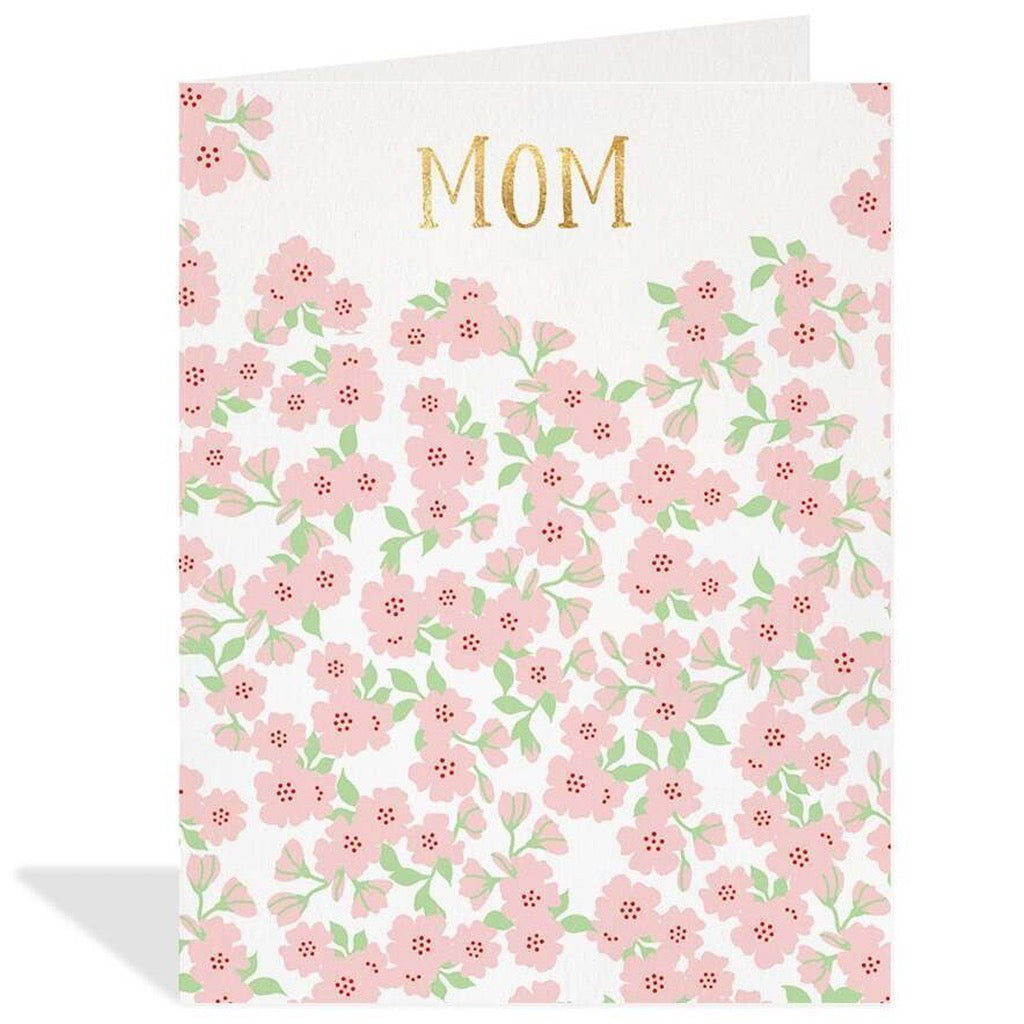 Cherry Blossoms Mom Card.