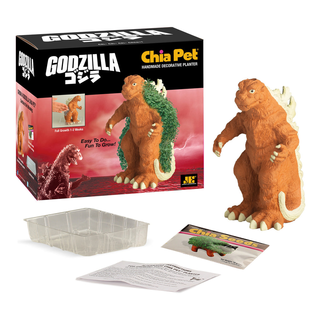 Chia Pet Godzilla contents.