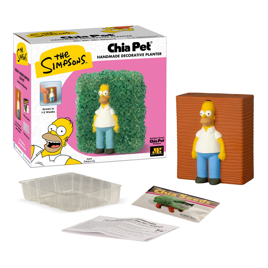 Chia Pet Homer Simpson contents.