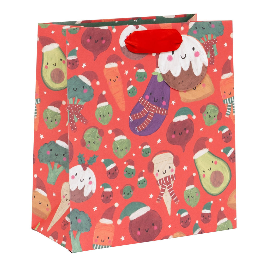 Christmas Dinner Medium Gift Bag.