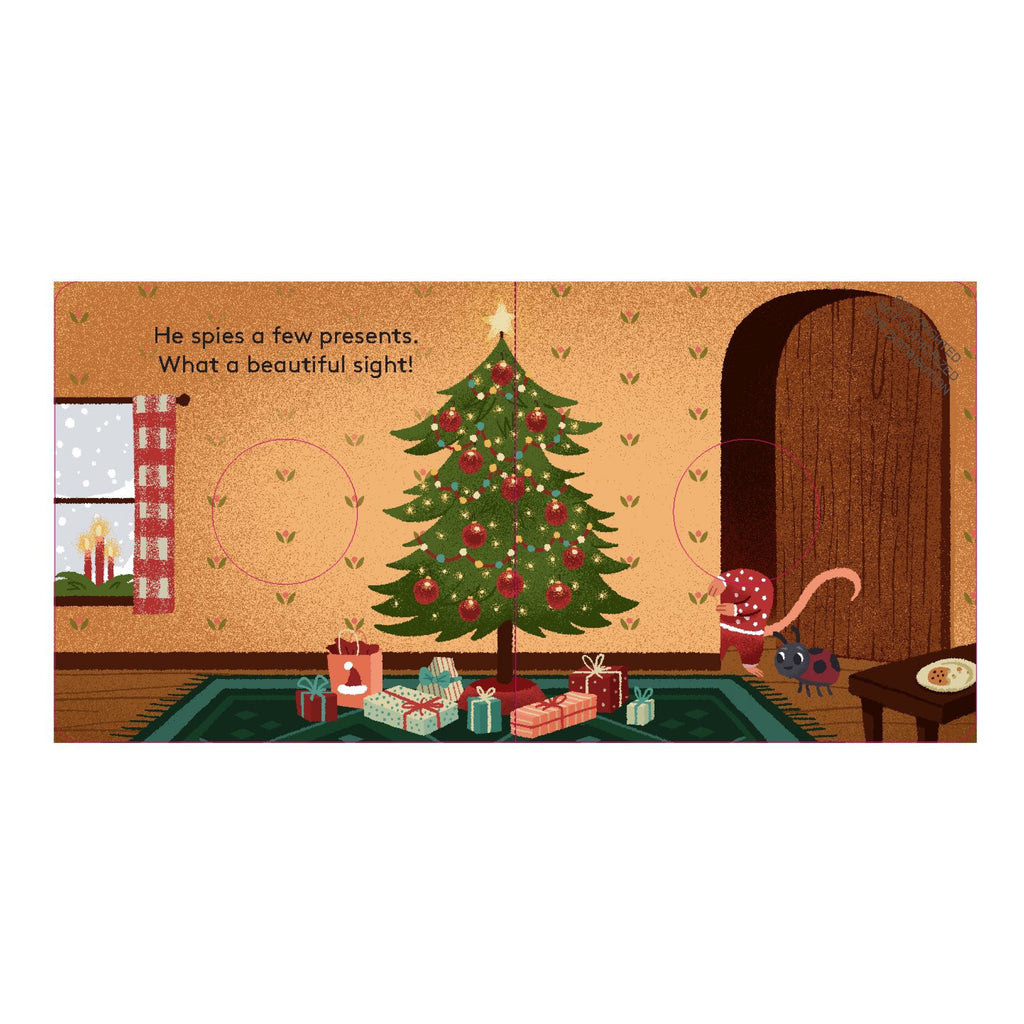 Christmas Mouse Finger Puppet Book - sample spread 1.