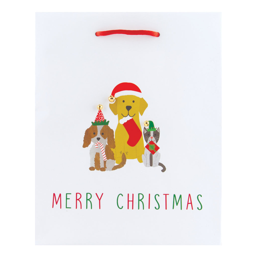 Christmas Pals Medium Gift Bag.