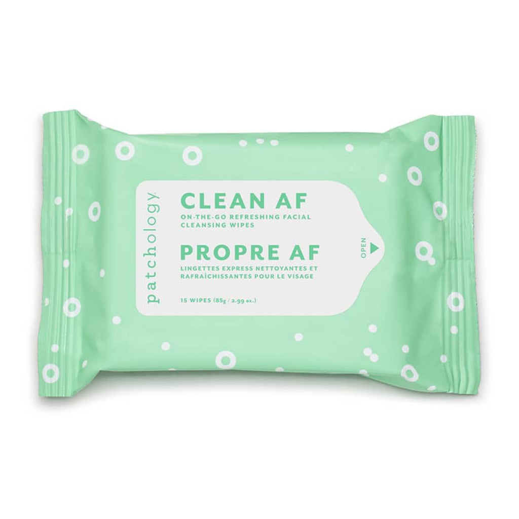 Clean AF Facial Cleansing Wipes.