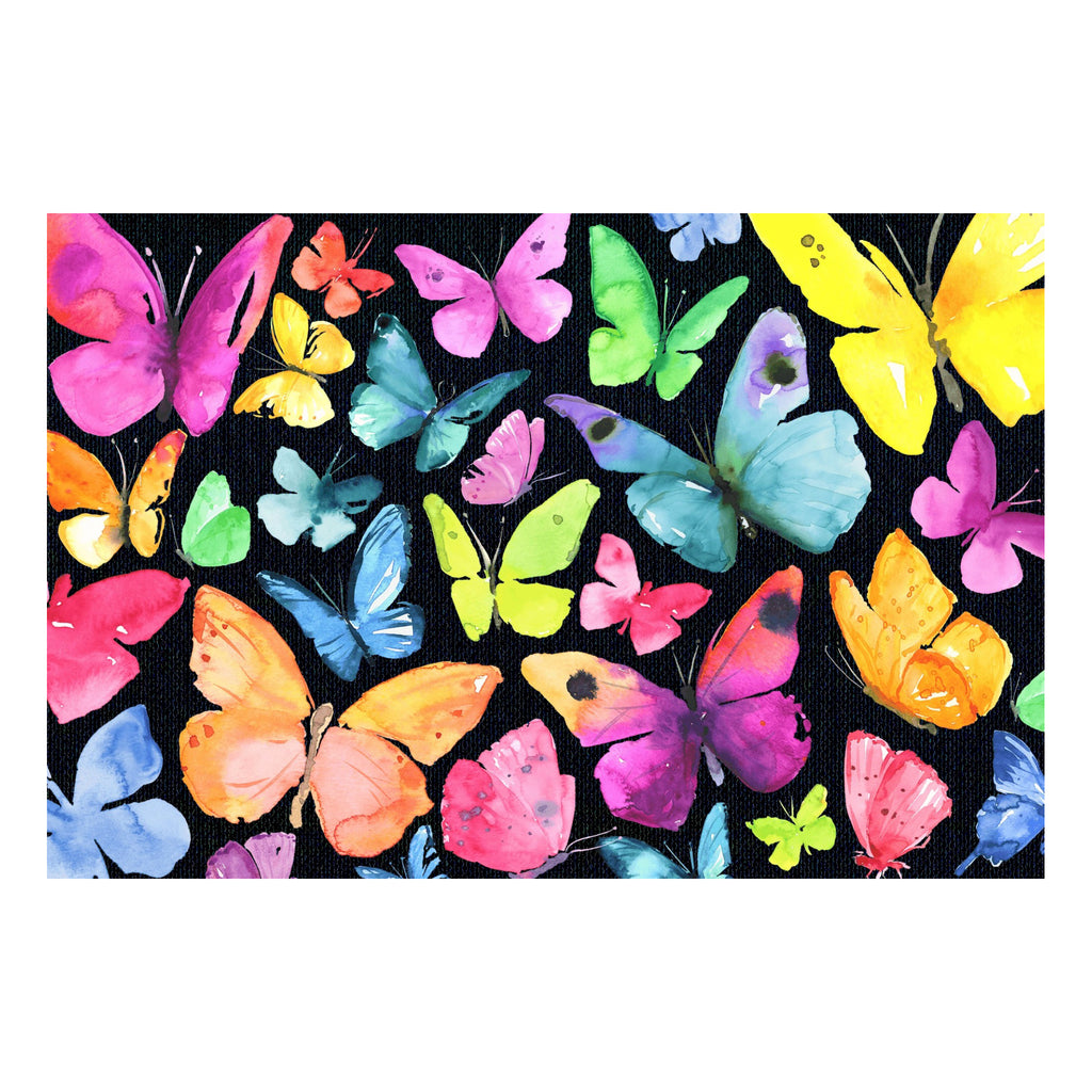 Close-up view of Butterflies Mini Jigsaw Puzzle.