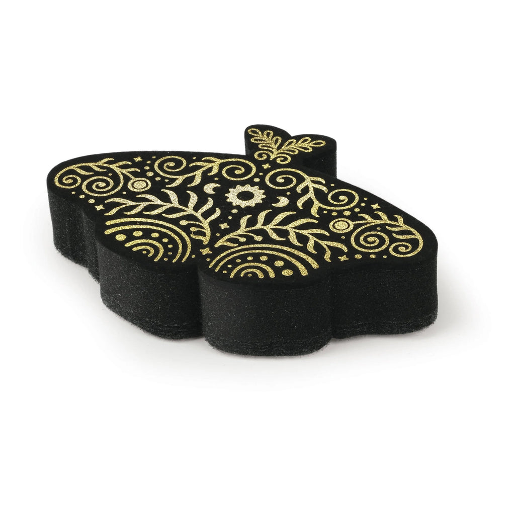 Close-up view of Night Scrub Moth Kitchen Sponges.