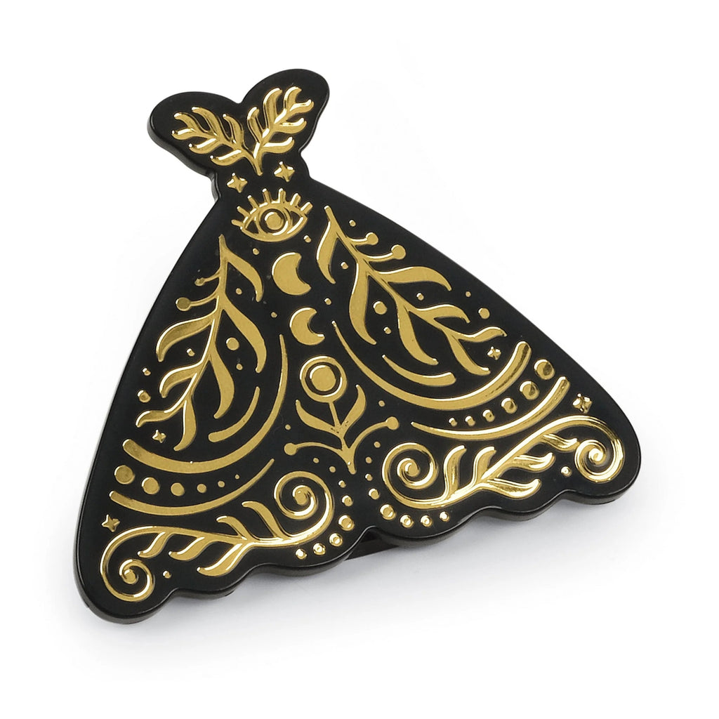 Close-up view of Pantry Moths Bag Clips.