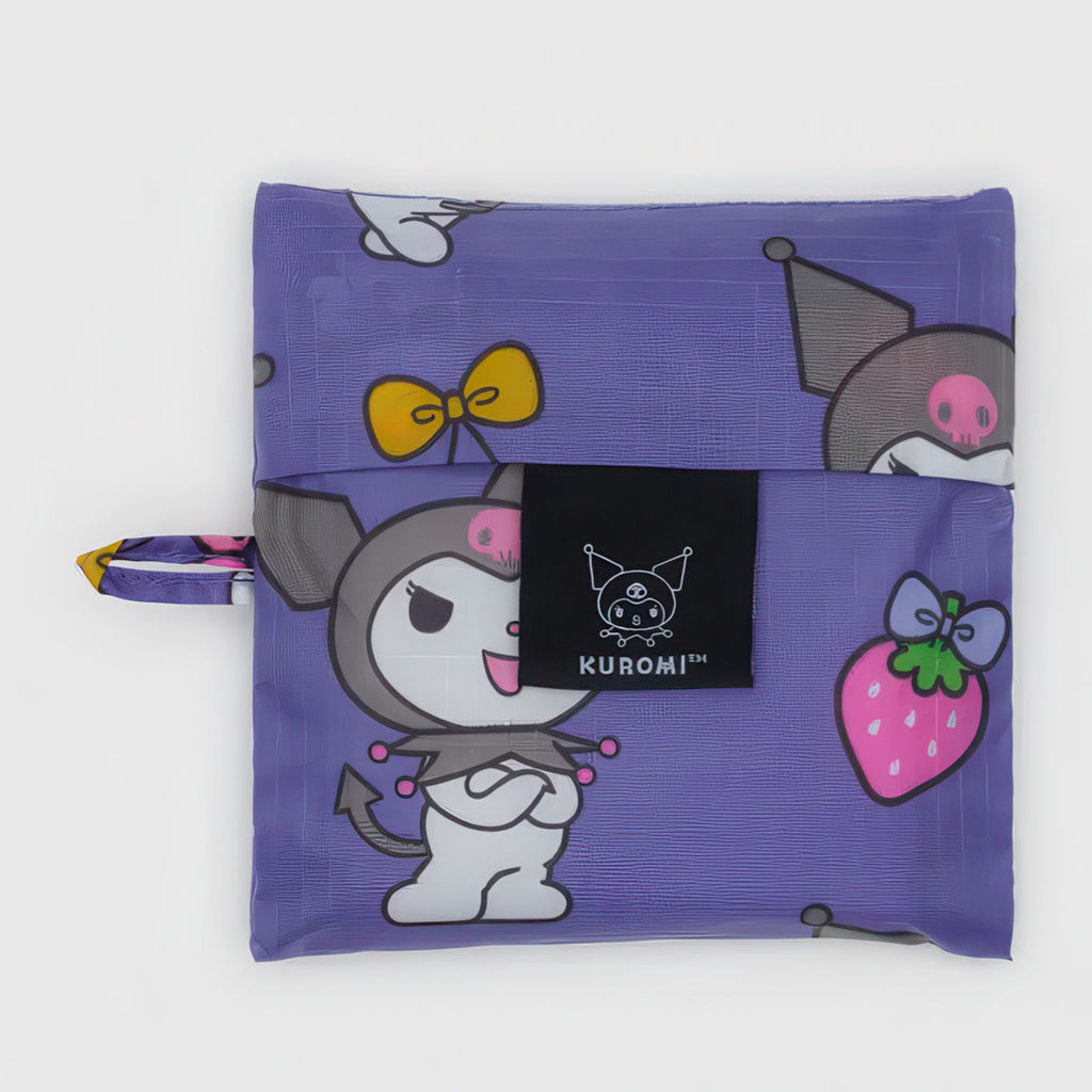 Closed view of Standard Baggu Kuromi.