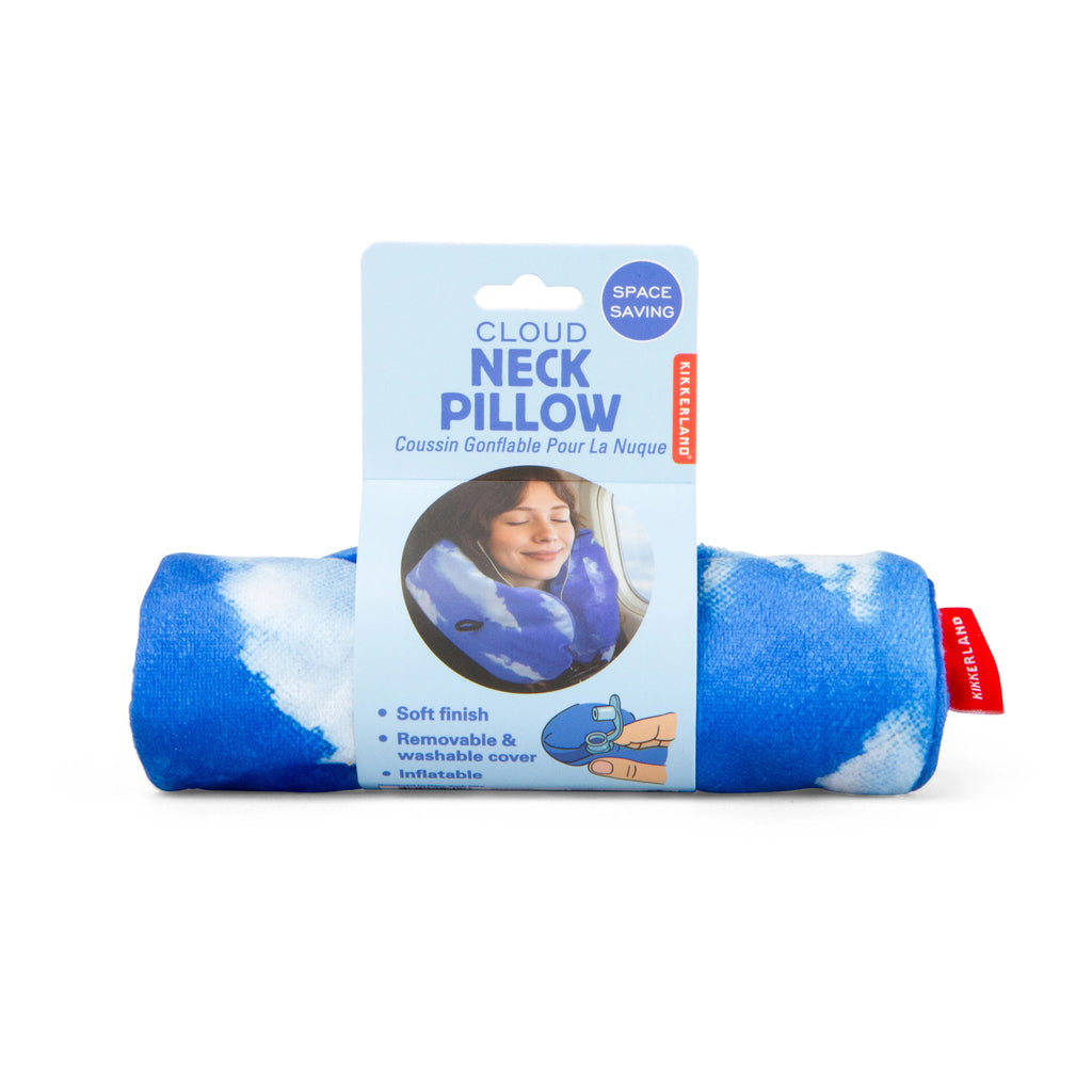 Cloud Neck Pillow packaging.