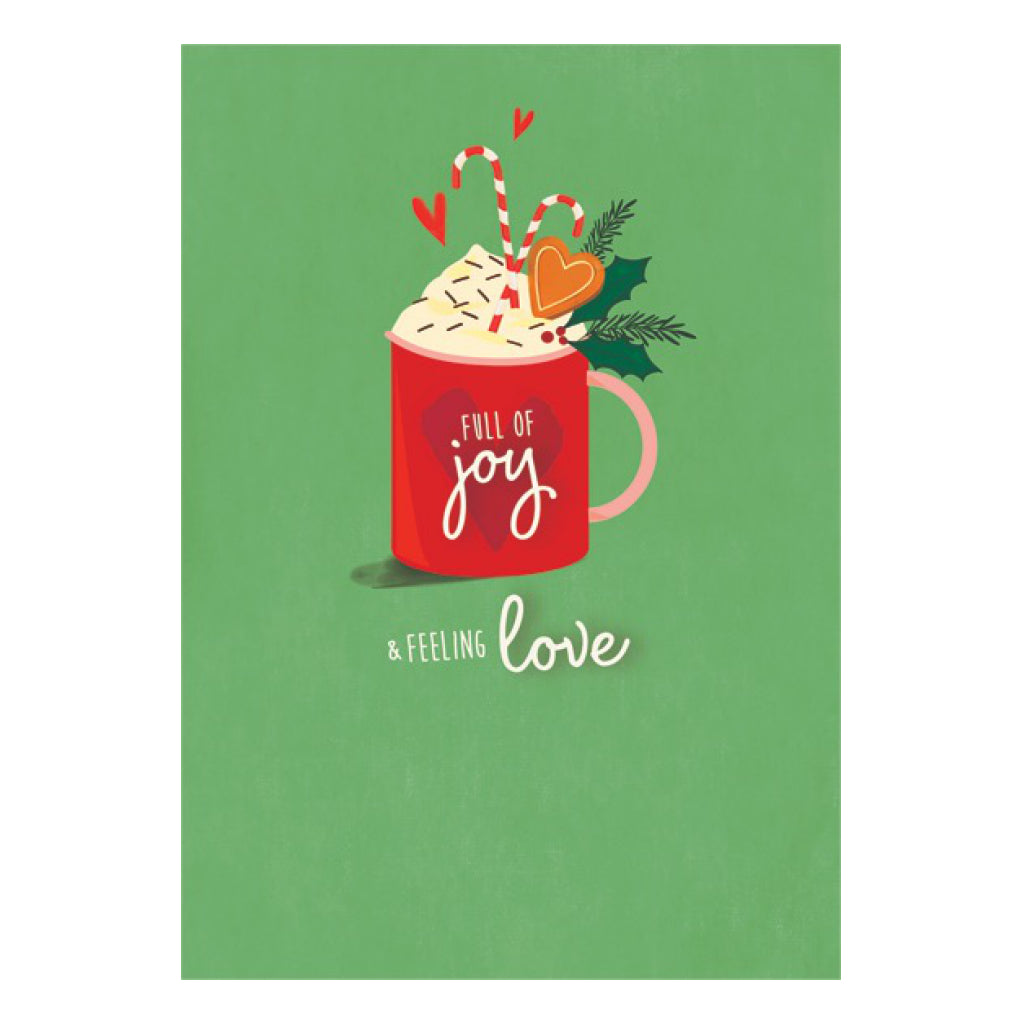 Cocoa For Two One I Love Christmas Card.