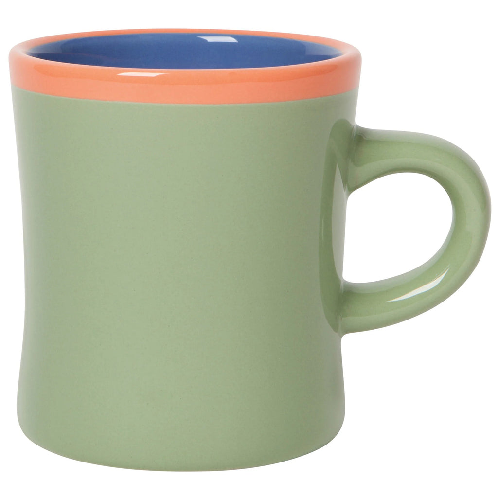 Color Pop Green Diner Mug.