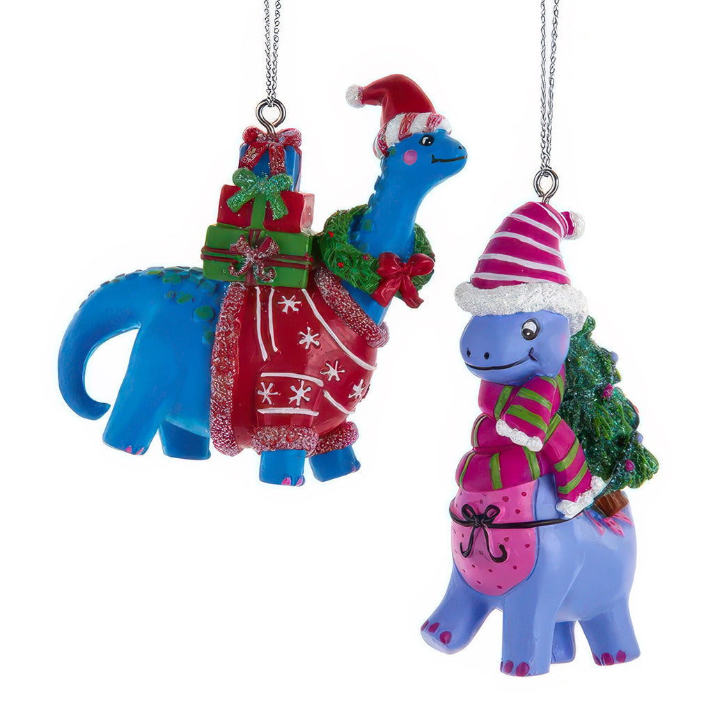 Colorful Dinosaur Ornament.