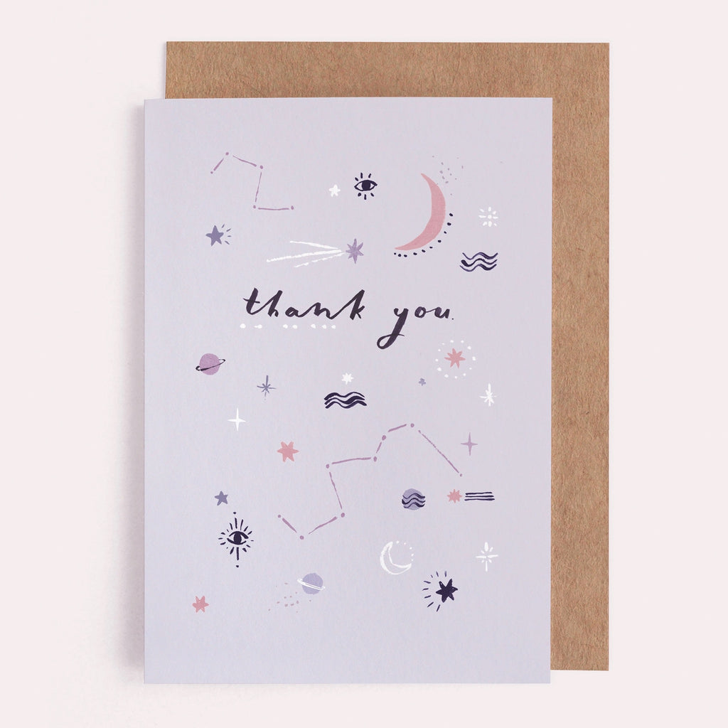 Cosmic Thank You Card.