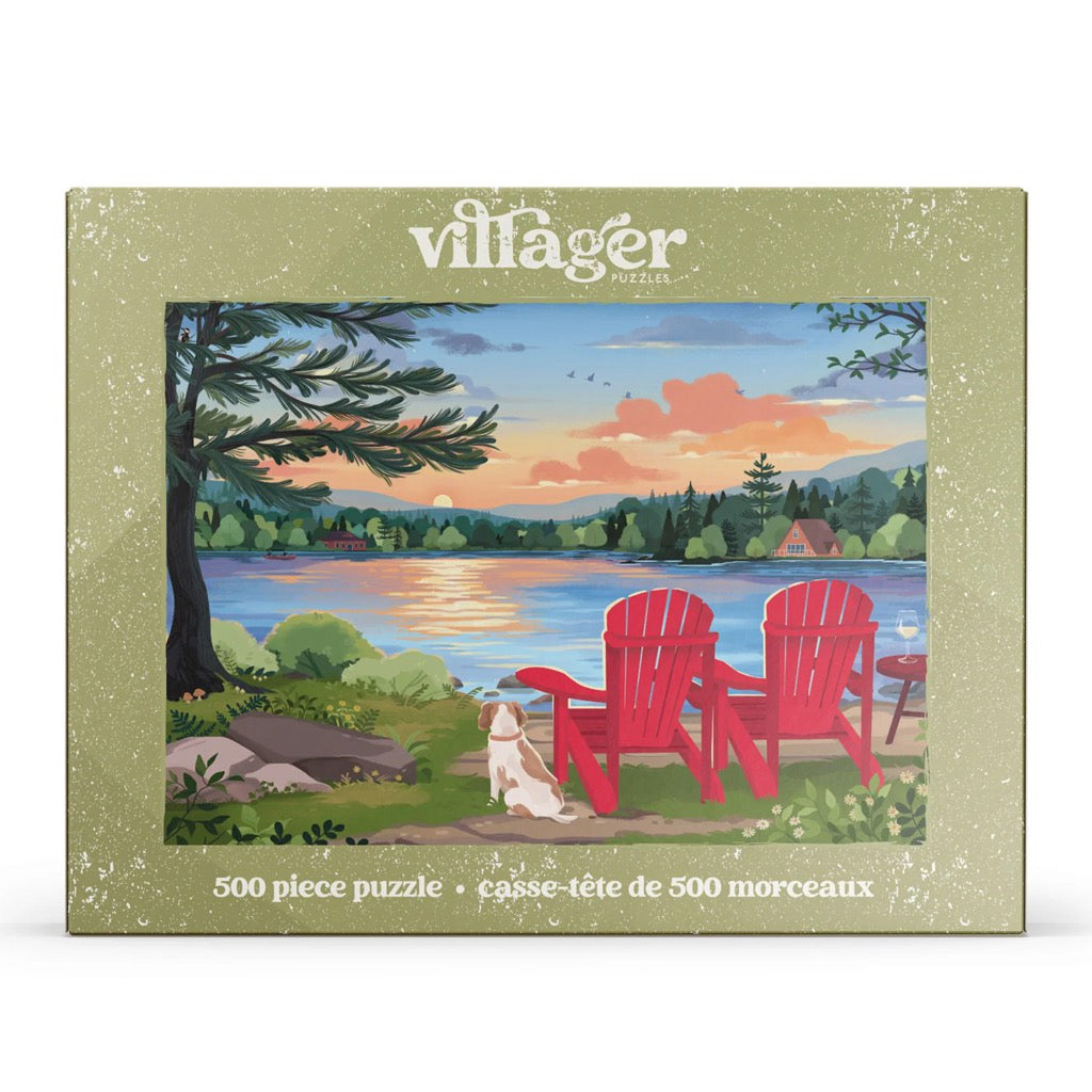 Cottage Country Puzzle box.