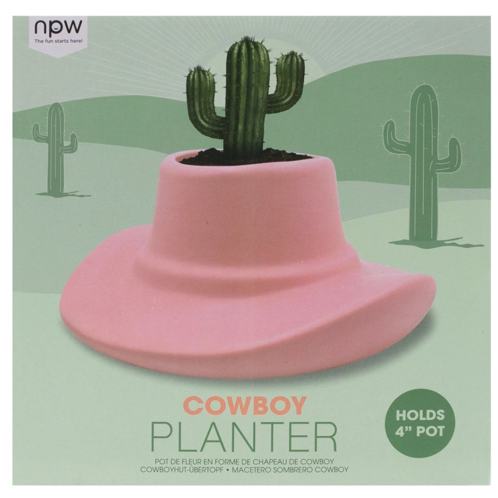 Cowboy Planter packaging.