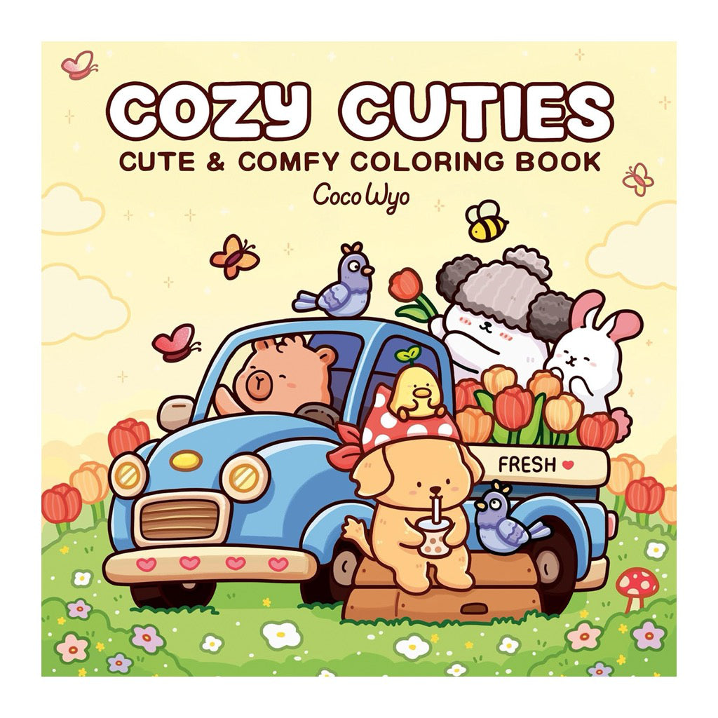 Cozy Cuties Coloring Book.