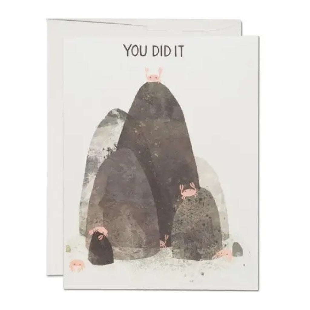 Crabs Congratulations Greeting Card.