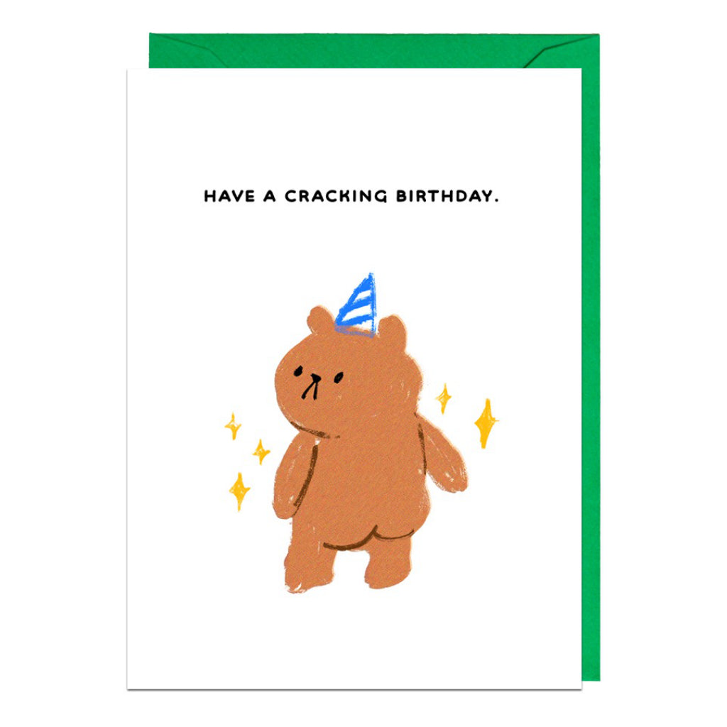 Cracking Birthday Card.
