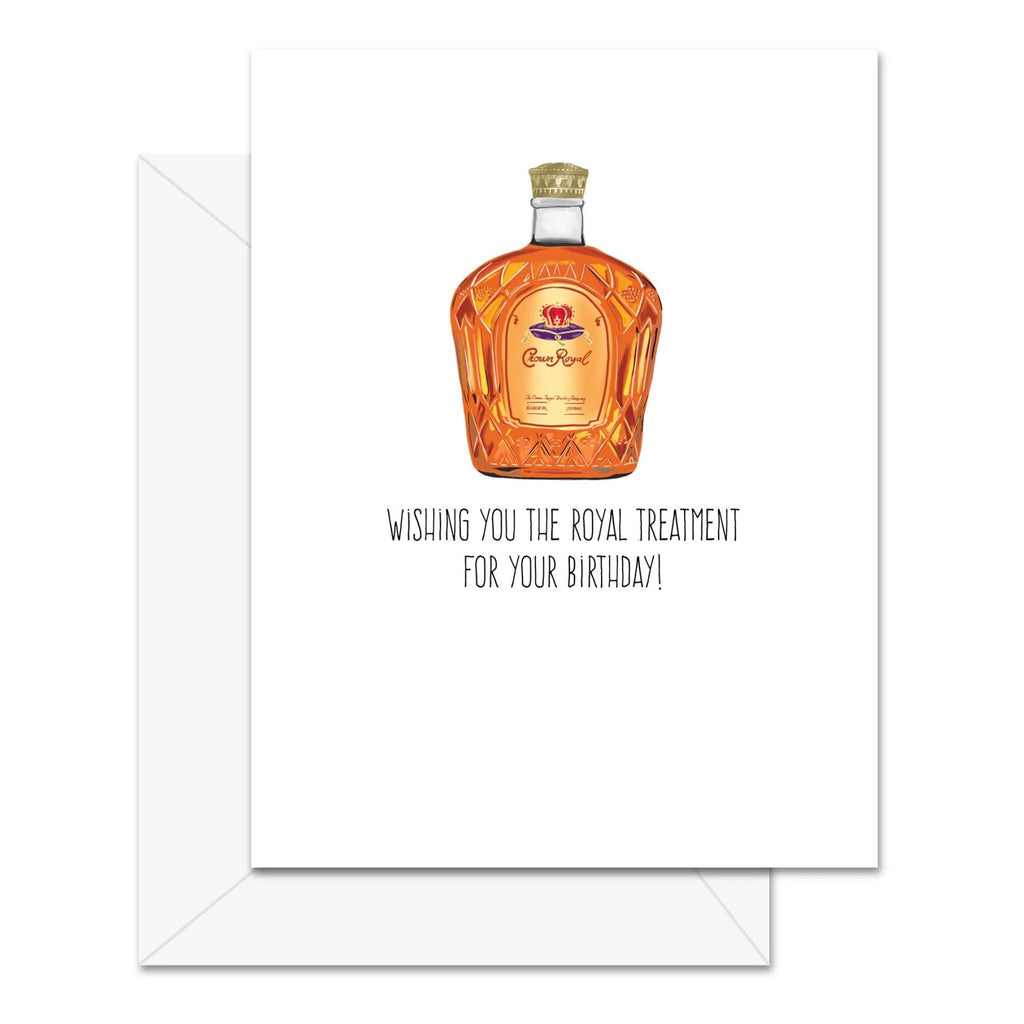 Crown Royal Birthday Card.