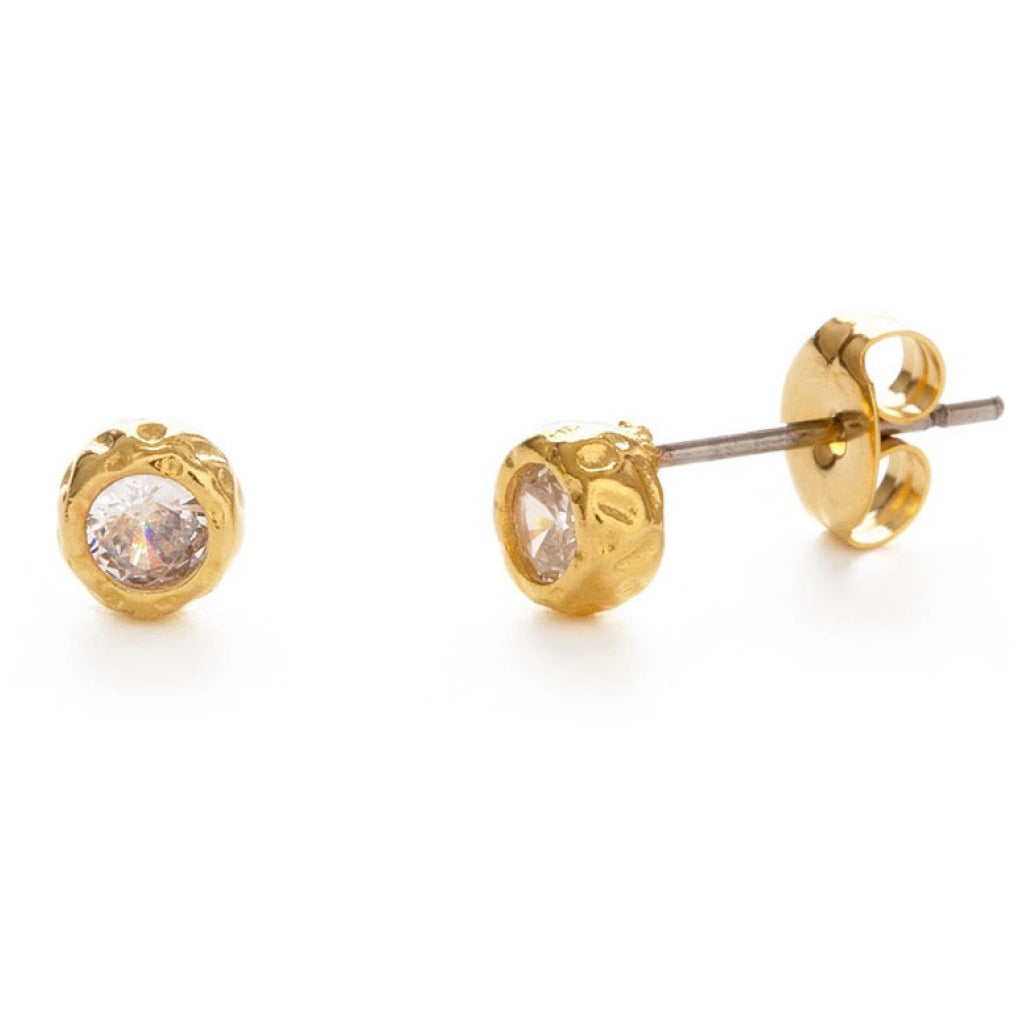 Crystal Stud Earrings 5mm.