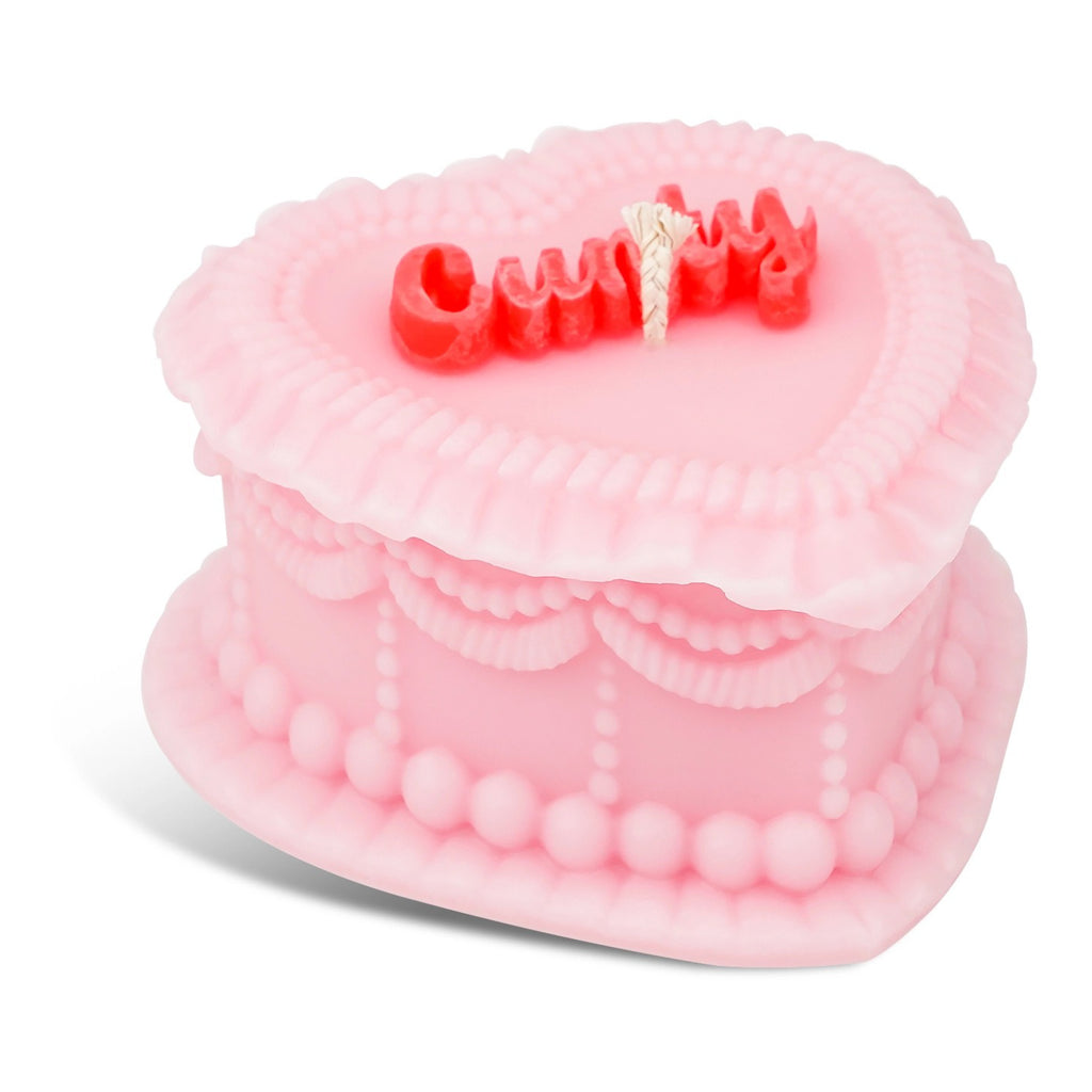 Cunty Heart Candle.