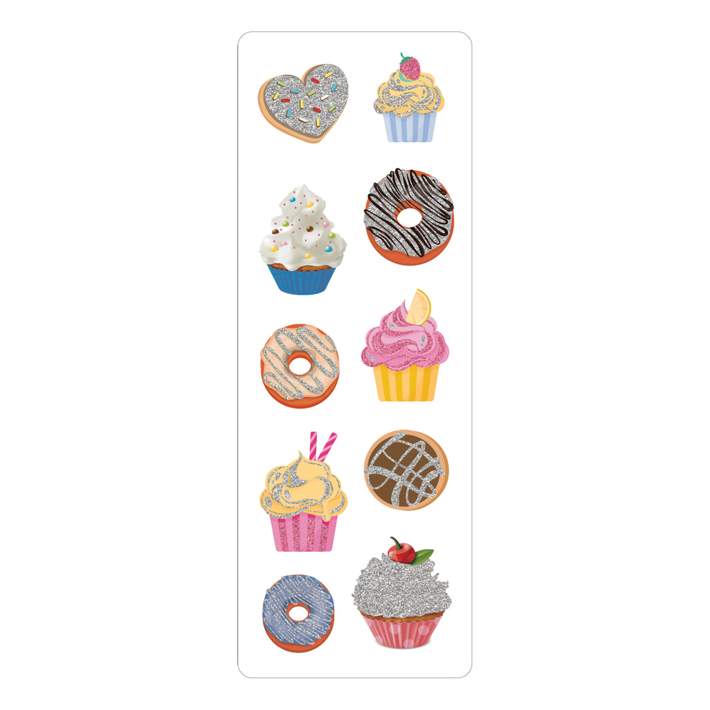 Cupcakes & Donuts Sticker Set sample 1.