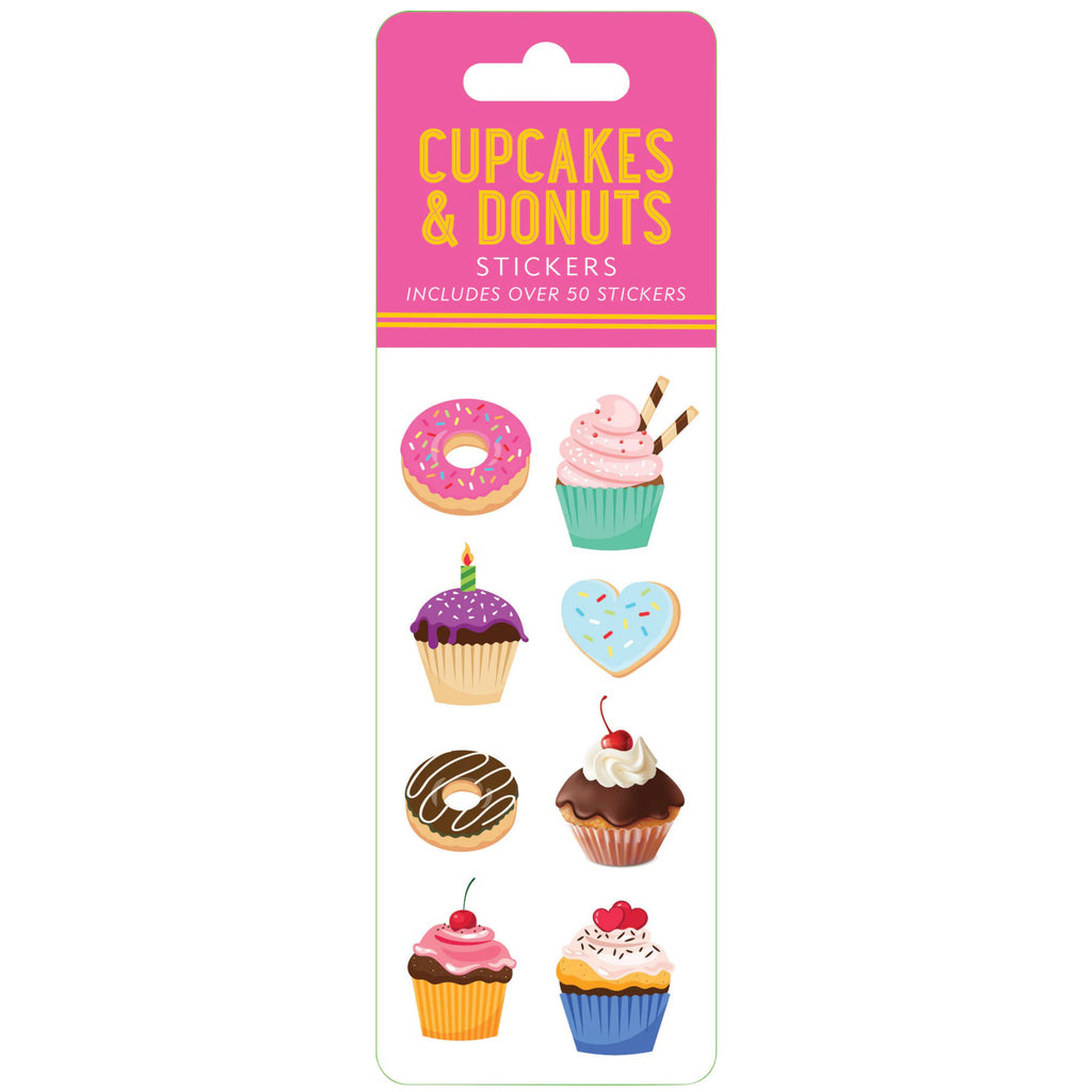 Cupcakes & Donuts Sticker Set.